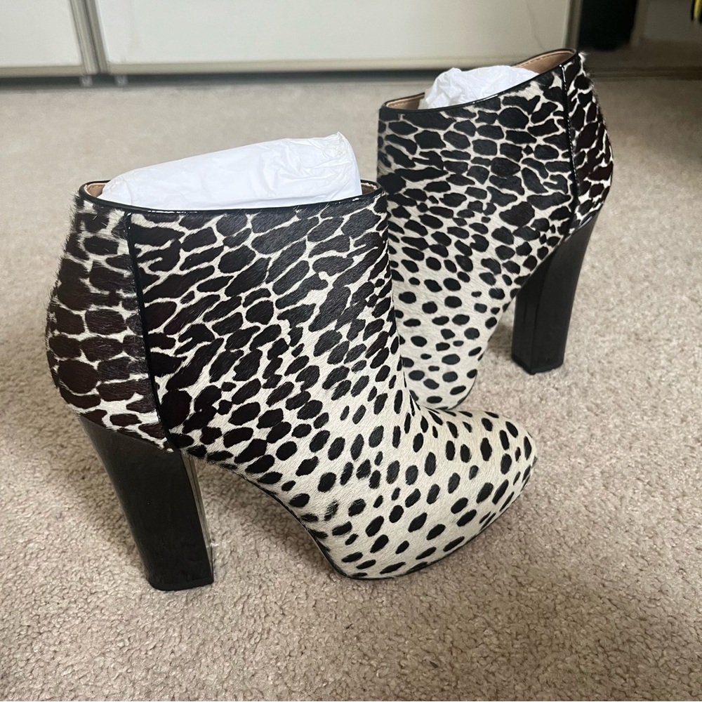 Ann Taylor Marlee Haircalf Ankle Boots